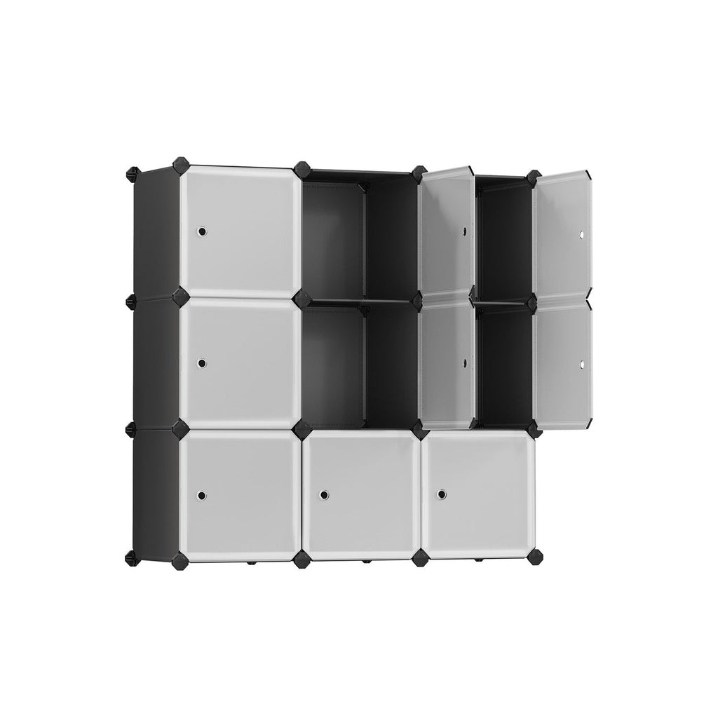 Modular 9-Cube Storage Shelves | DIY Bookcase & Organizer